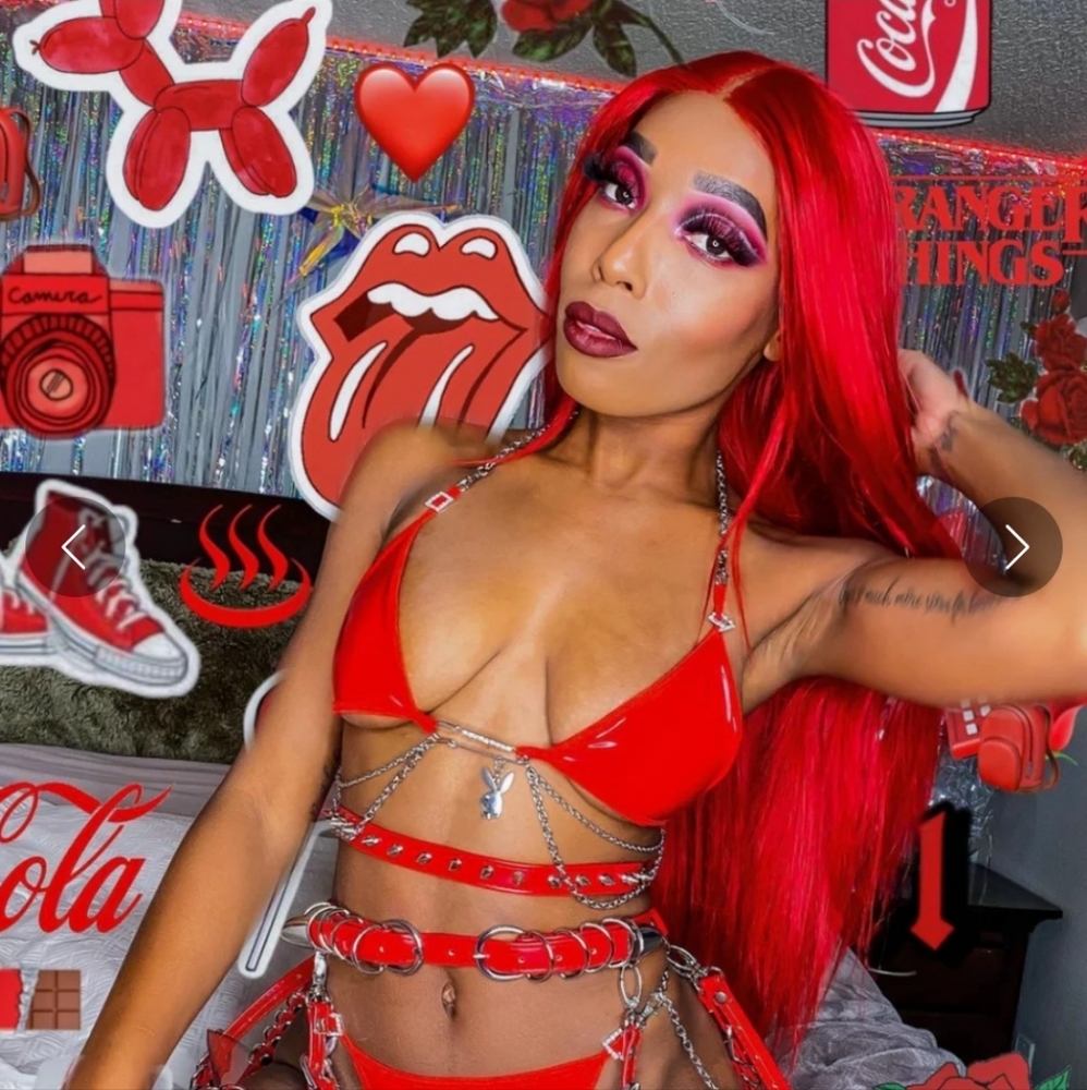 Lit Unicorns Redd futura fiber wig